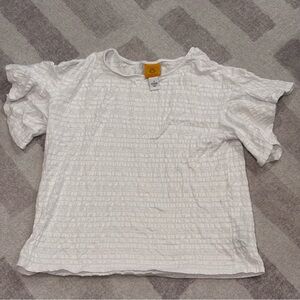 Ruby Rd White Textured Blouse | Women’s Small